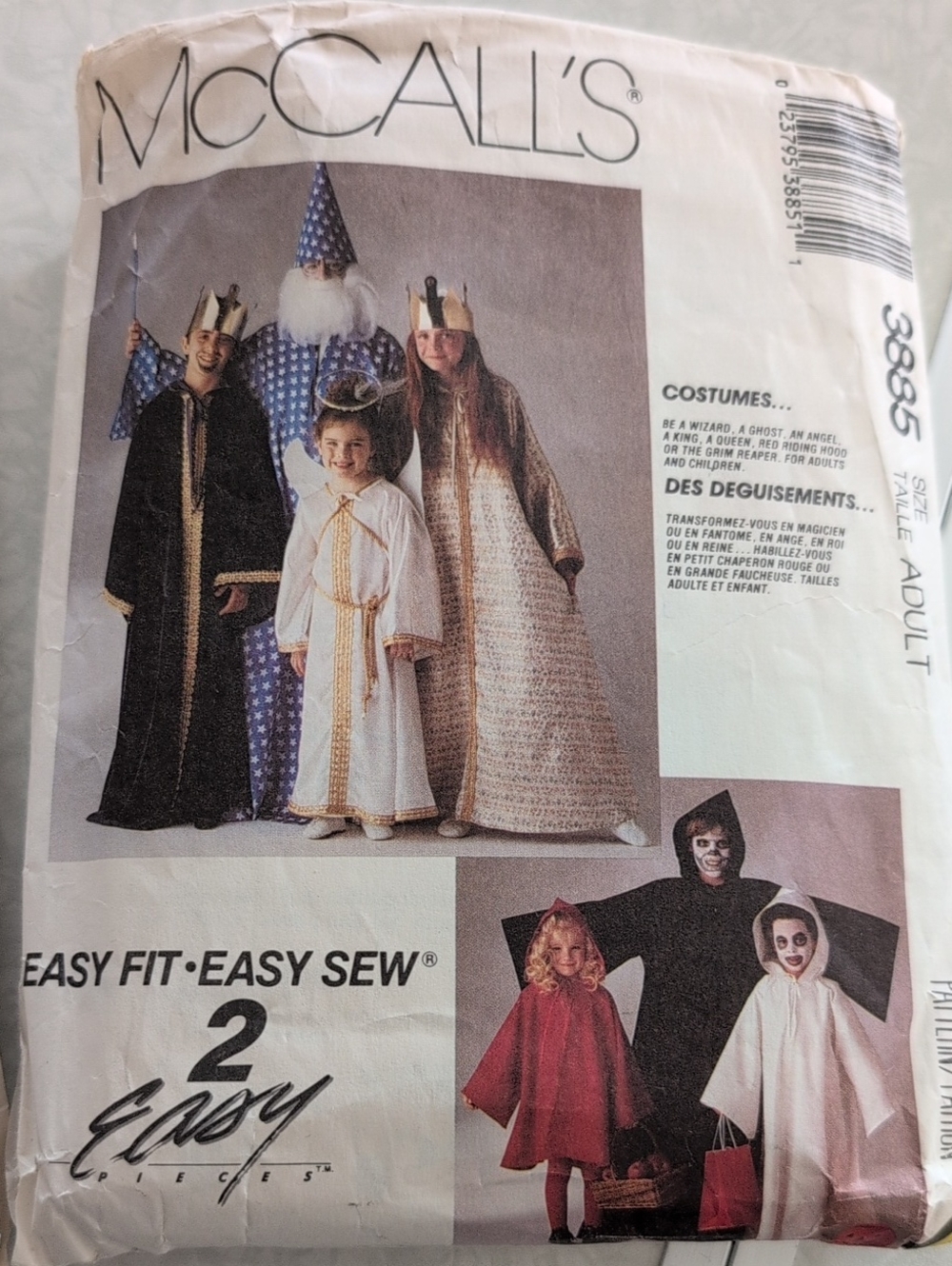 Kids And Adult Costume Patterns By McCalls